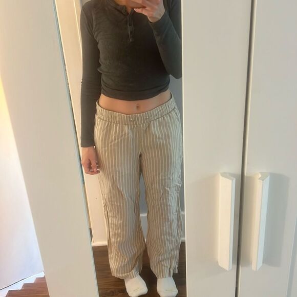 100% linen Amazon essentials pants size medium - Picture 1 of 4